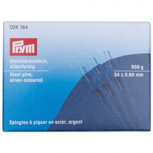Prym Stecknadeln ST 0,60 x 34 mm silberfarbig