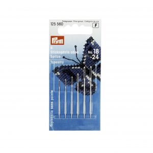 Prym Sticknadeln ohne Sp. ST 18-24 silberfarbig