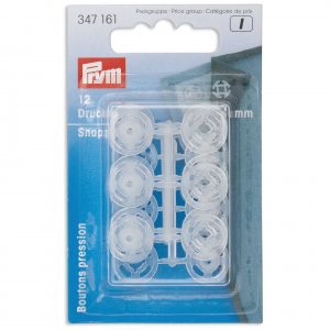 Prym Annäh-Druckknöpfe KST 13 mm transparent