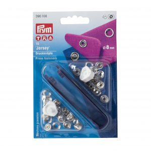 Prym NF-Druckknopf Jersey MS 8 mm silberfarbig