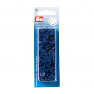 Prym NF Druckkn Color Snaps rund 12,4 mm blau