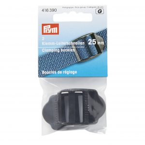 Prym Klemm-Leiterschnallen KST 25 mm schwarz