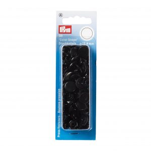 Prym NF Druckkn Color Snaps rund 12,4 mm schwarz