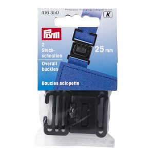 Prym Steckschnallen flach KST 25 mm schwarz