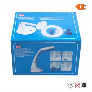 Prym LED Leuchtlupe mit Standfuß