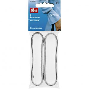 Prym Ärmelhalter stretch silberfarbig