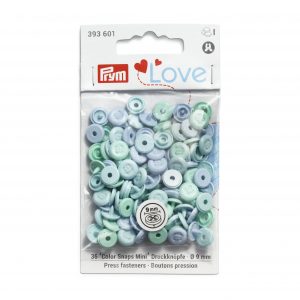 Prym Love Color Snaps Mini Annähoptik hellblau