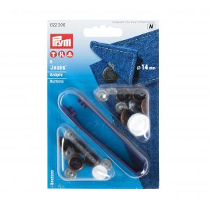Prym NF-Jeans-Knöpfe Lorbeerkranz MS 14 mm altkupfer