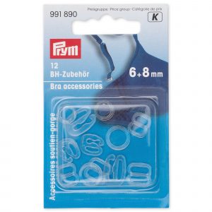 Prym BH-Zubehör KST 6 + 8 mm transparent
