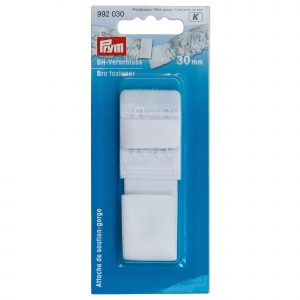 Prym BH-Verschluß 30 mm weiß
