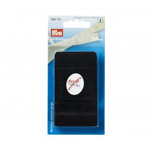 Prym BH-Verlängerer 3 x 3 Haken 50 mm schwarz