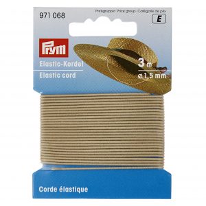 Prym Elastic-Kordel 1,5 mm hellbeige