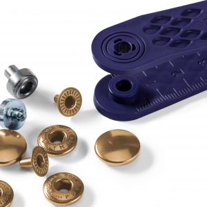 Prym NF-Druckknopf Anorak MS 15 mm goldfarbig