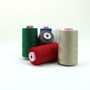 Amann Saba 120 Nähgarn 5000m | 100% Polyester | Universelles Nähgarn | Nähfaden