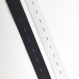 Knopfloch-Elastic weicher Zug, 20 mm breit