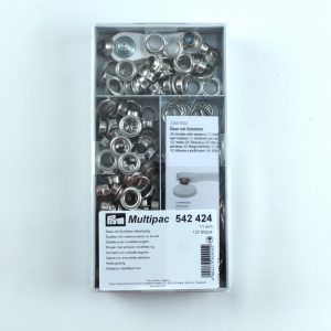 Prym Ösen und Scheiben MS 11,0 mm silberfarbig