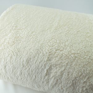 Baumwoll - Teddy natur, 150cm breit, 100% Baumwolle