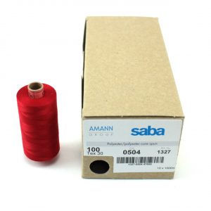 Amann Saba Nähgarn 100er Stärke 1000m Spule (Karton á 10 Spulen)