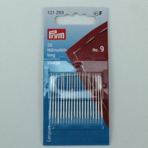 Prym Nähnadeln lang ST 9 0,60 x 34 mm silberfarbig
