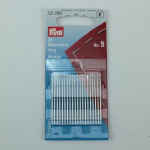 Prym Nähnadeln lang ST 5 0,80 x 40 mm silberfarbig