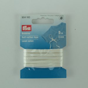 Bobbins, weiß, 5 mm