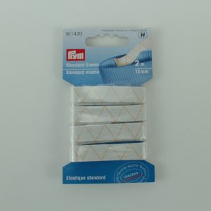 Standard-Elastic, weiß, 12 mm