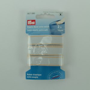 Elastic-Band extra weich, weiß, 15mm breit