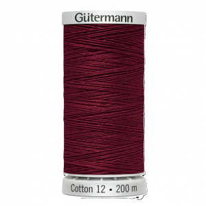 Gütermann Cotton 12 200m Spule (Karton á 5 Spulen)