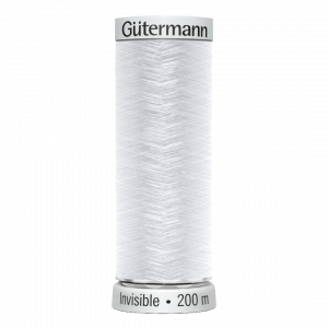 Gütermann Invisible 200m Spule 100% Polyester (Karton á 5 Spulen)