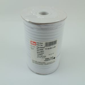 Elastic-Band kräftig, weiß, 6,5 mm