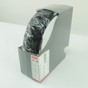 Haken- und Augenband, schwarz, 25 mm