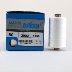 Amann Saba Nähgarn 80er Stärke (Farbe 2002) 1000m Spule (Karton á 10 Spulen)