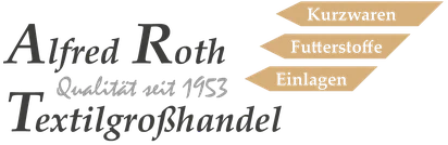 Alfred Roth Textilgrosshandel Logo