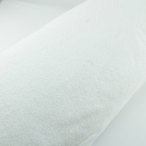 Frottee Stoff Baumwolle Mischung weiß beidseitig