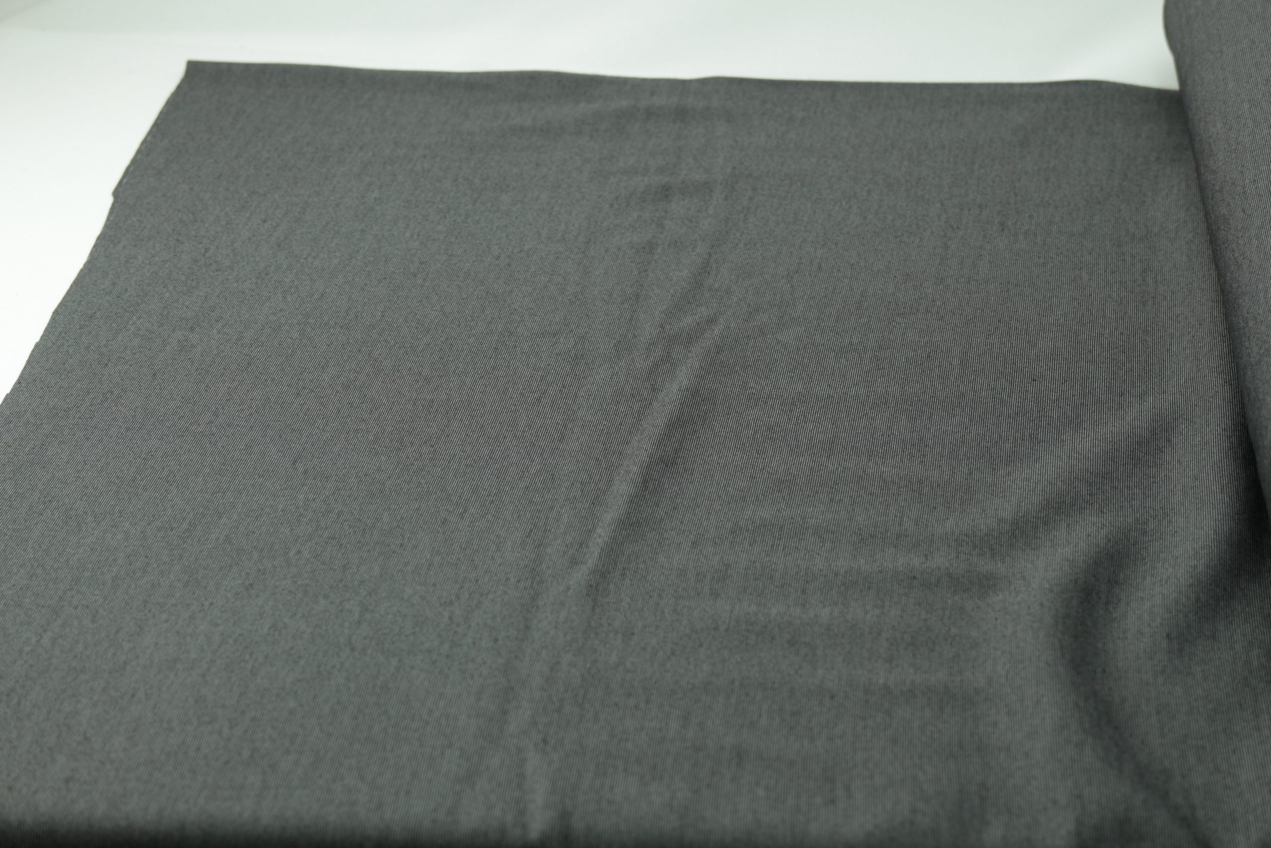(6,98€/m) Romanit Jersey grau melange 50 cm 320g/m² – Bild 2