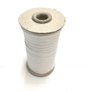 Güth & Wolf Baumwoll-Bobbinsband weiß