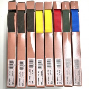 Hakofix Klettband 20mm zum Nähen, 10m komplett Haken- und Flauschband