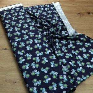Baumwoll Jersey Stoff bedruckt, Meterware – Elastischer Baumwolljersey für Kleidung & Nähen