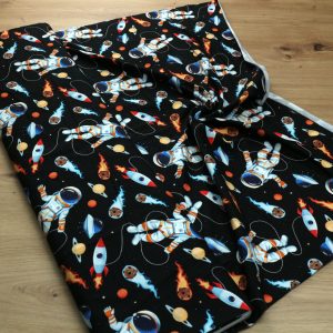 Baumwoll Jersey Stoff bedruckt, Meterware – Elastischer Baumwolljersey für Kleidung & Nähen