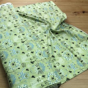 Baumwoll Jersey Stoff bedruckt, Meterware – Elastischer Baumwolljersey für Kleidung & Nähen