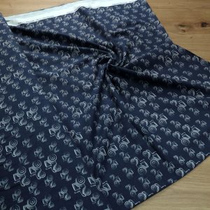 Baumwoll Jersey Stoff bedruckt, Meterware – Elastischer Baumwolljersey für Kleidung & Nähen
