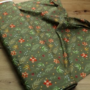 Baumwoll Jersey Stoff bedruckt, Meterware – Elastischer Baumwolljersey für Kleidung & Nähen