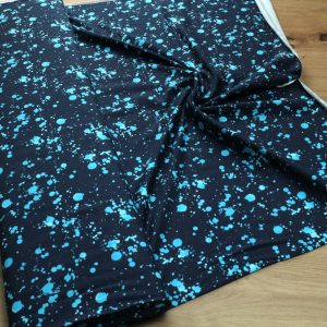 Baumwoll Jersey Stoff bedruckt, Meterware – Elastischer Baumwolljersey für Kleidung & Nähen