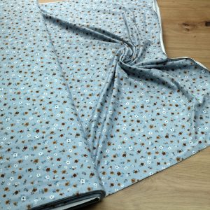 Baumwoll Jersey Stoff bedruckt, Meterware – Elastischer Baumwolljersey für Kleidung & Nähen