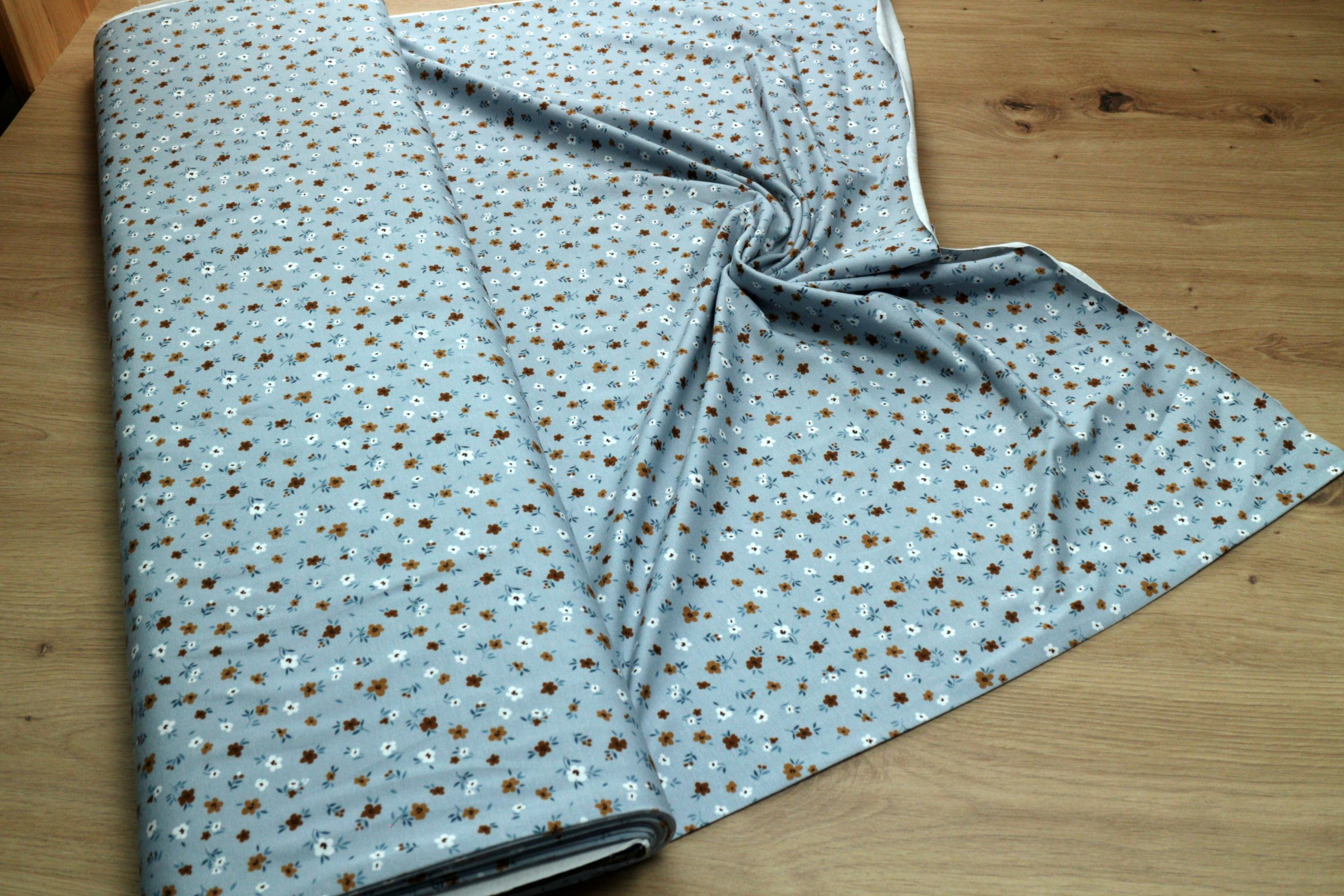 Baumwoll Jersey Stoff bedruckt, Meterware – Elastischer Baumwolljersey für Kleidung & Nähen