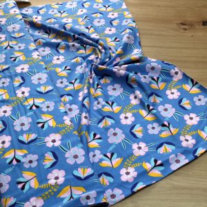Baumwoll Jersey Stoff bedruckt, Meterware – Elastischer Baumwolljersey für Kleidung & Nähen