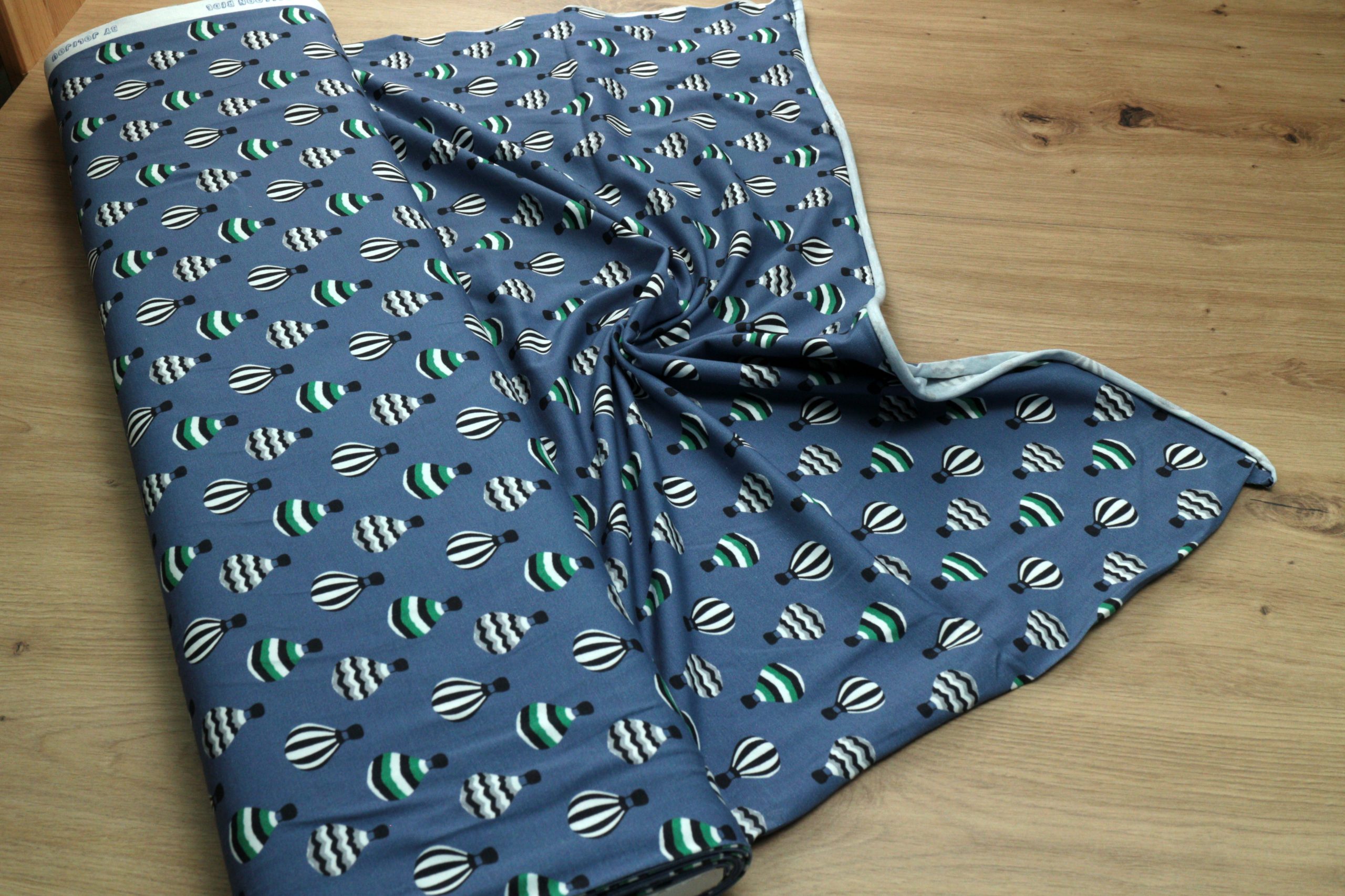 Baumwoll Jersey Stoff bedruckt, Meterware – Elastischer Baumwolljersey für Kleidung & Nähen