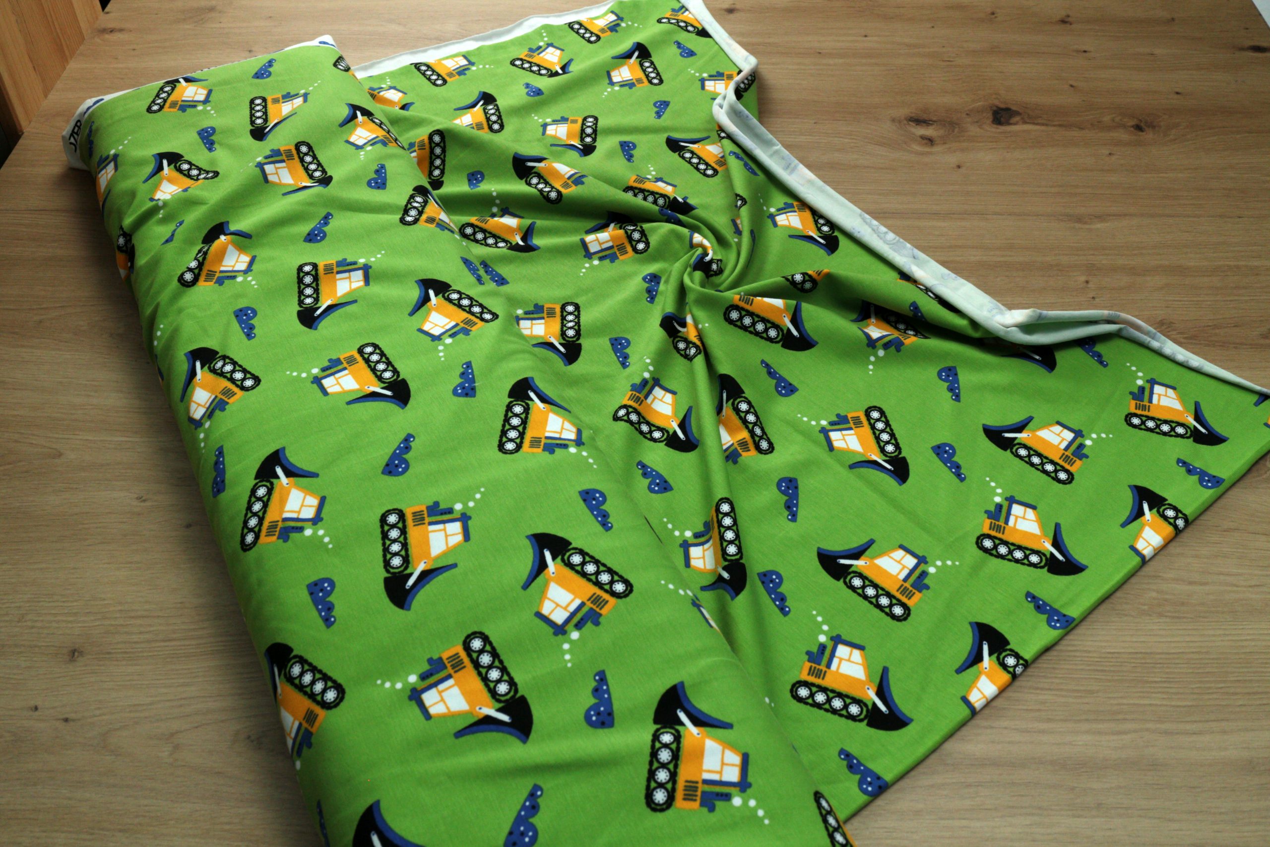 Baumwoll Jersey Stoff bedruckt, Meterware – Elastischer Baumwolljersey für Kleidung & Nähen