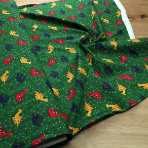 Baumwoll Jersey Stoff bedruckt, Meterware – Elastischer Baumwolljersey für Kleidung & Nähen