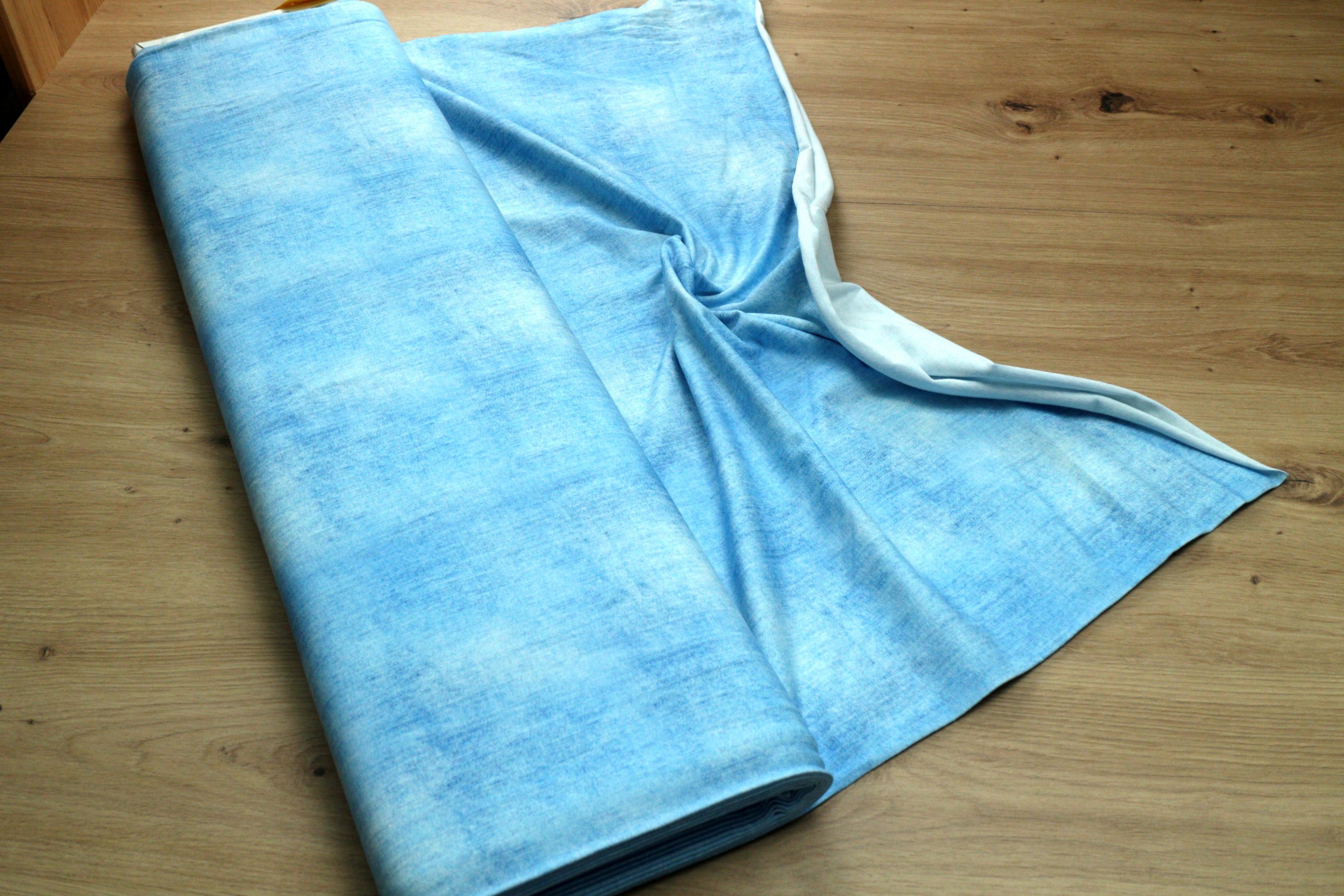 Baumwoll Jersey Stoff bedruckt, Meterware – Elastischer Baumwolljersey für Kleidung & Nähen